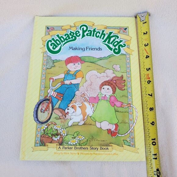 Cabbage Patch Kids Making Friends hardback book - Picture 4 of 7